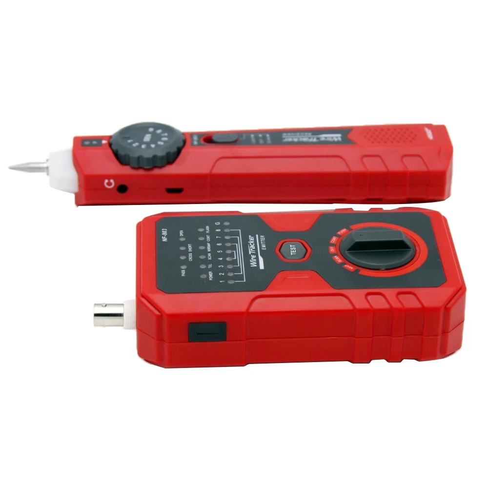 NF-803A тестер сетевого кабеля для кабель Ethernet LAN стационарный телефон проводное тестирование инструмент