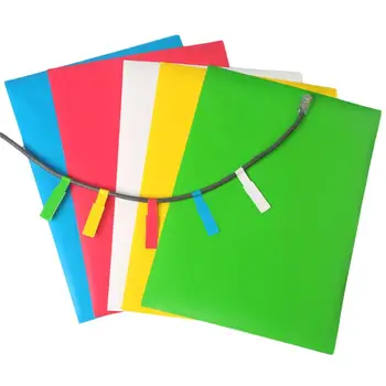 

10pcs Practical P Shape Labels Identification Markers Tags Network Cable Labels Stickers for Indoor