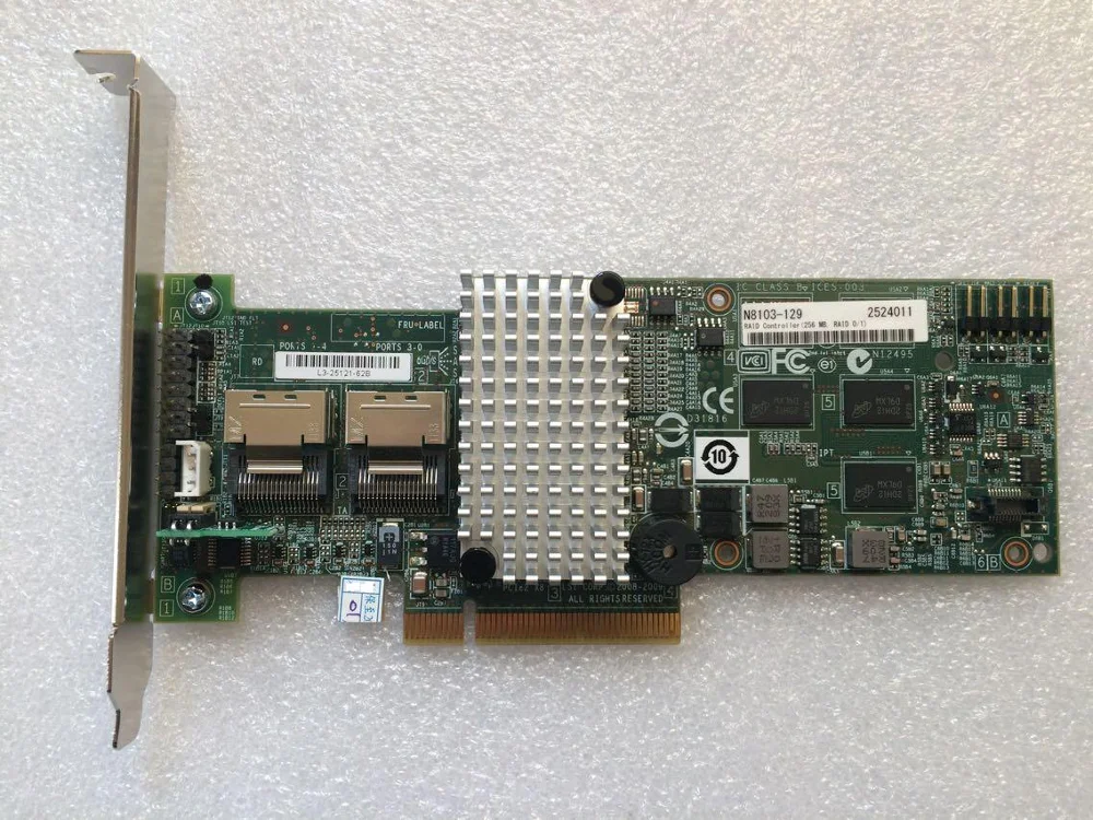 Контроллер RAID NEC LSI 9264-8i 6 ГБ 256 Мб RAID5/6 = 9260-8I | Компьютеры и офис
