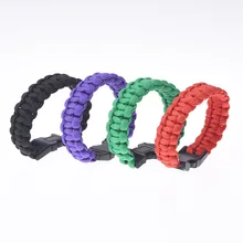 Новинка, Женский веревочный браслет, мужские ювелирные изделия, браслет для выживания для мужчин, на открытом воздухе, для кемпинга, туризма, с пряжкой, браслет