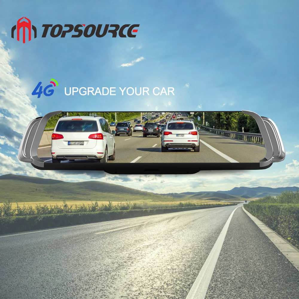 Автомобильный видеорегистратор TOPSOURCE FHD1080 система на базе Android циклическая