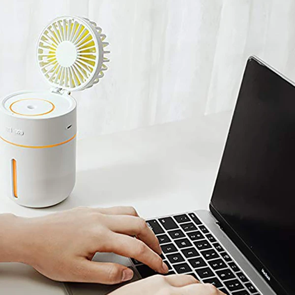 Мини Usb ручной увлажнитель воздуха распылитель воды Кондиционер увлажняющий вентилятор портативный спрей для лица увлажнитель воздуха запотевающий вентилятор