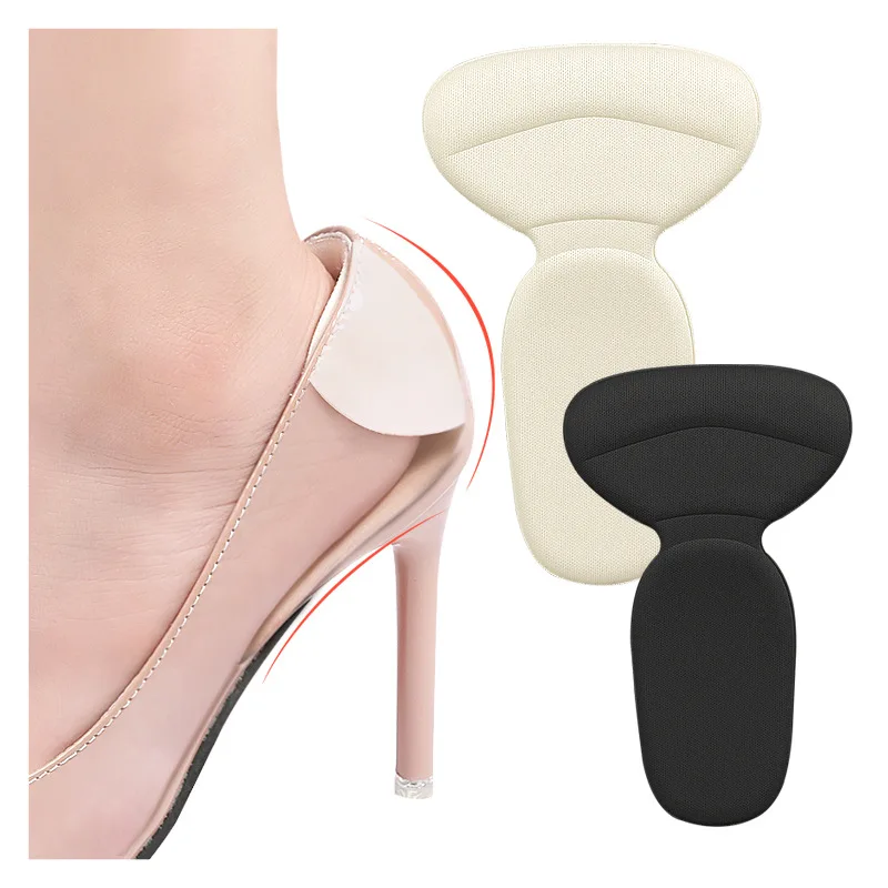 Talón Invisible adhesivo cojín Anti-dolor engrosamiento esponja de alta elasticidad no-slip Anti-desgaste de tacón alto zapatos de tamaño