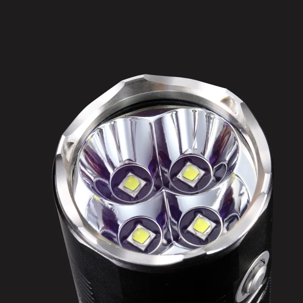 NITECORE 4000Lm TM06 крошечный Монстр 4xcree XM-L2 U2 светодиодный тактический фонарь для кемпинга, охоты, рыбалки
