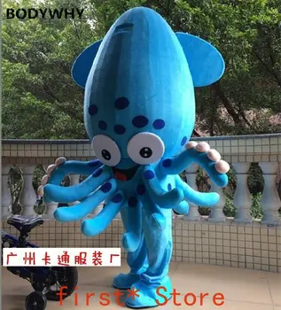 

Octopus Mascot Costume Suit Cosplay Party Xmas Dress Outfit Halloween Adults Hot Interesting Funny Cartoon Character Clothing