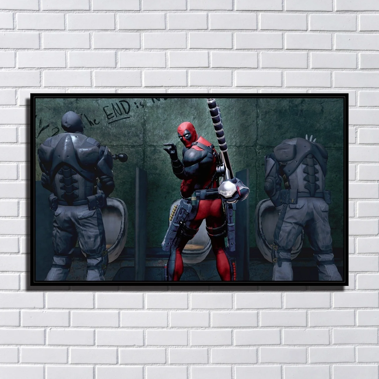 Deadpool декоративные картины настенная живопись Висячие плакаты с героями
