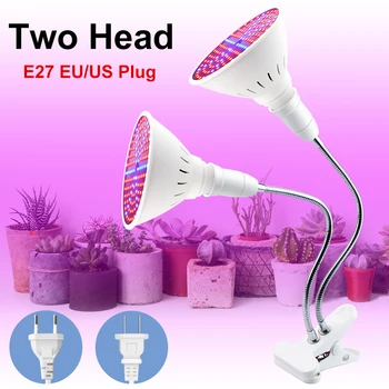 

LED Phyto Grow Lamp LED Full Spectrum Clip Plant Light Bulb 3W 5W 7W 15W 20W Seedling Fito Lamp LED Greenhouse Plants Bombillas
