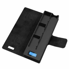 Мобильная Зарядка универсальная совместимая Зарядка для электронной сигареты Pods Чехол держатель коробка ЖК-индикатор зарядки для JUUL