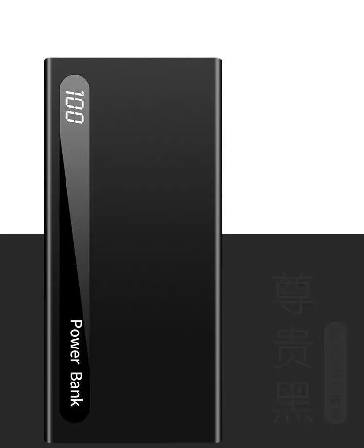30000mAh внешний аккумулятор портативный ультра тонкий Двойной USB повербанк