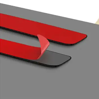 

Set Car Sticker Bumper Strips Bumper Corner Protector Guard Cover 2pcs