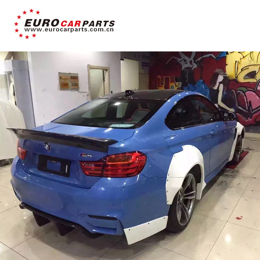 F82 M4 Spoiler Per F82 M4 Libertà A Piedi Paraurti Auto Di Carbonio Finber Ala Posteriore Per F82 M4 Corredi Del Corpo Posteriore Ala 2015 2016 2017