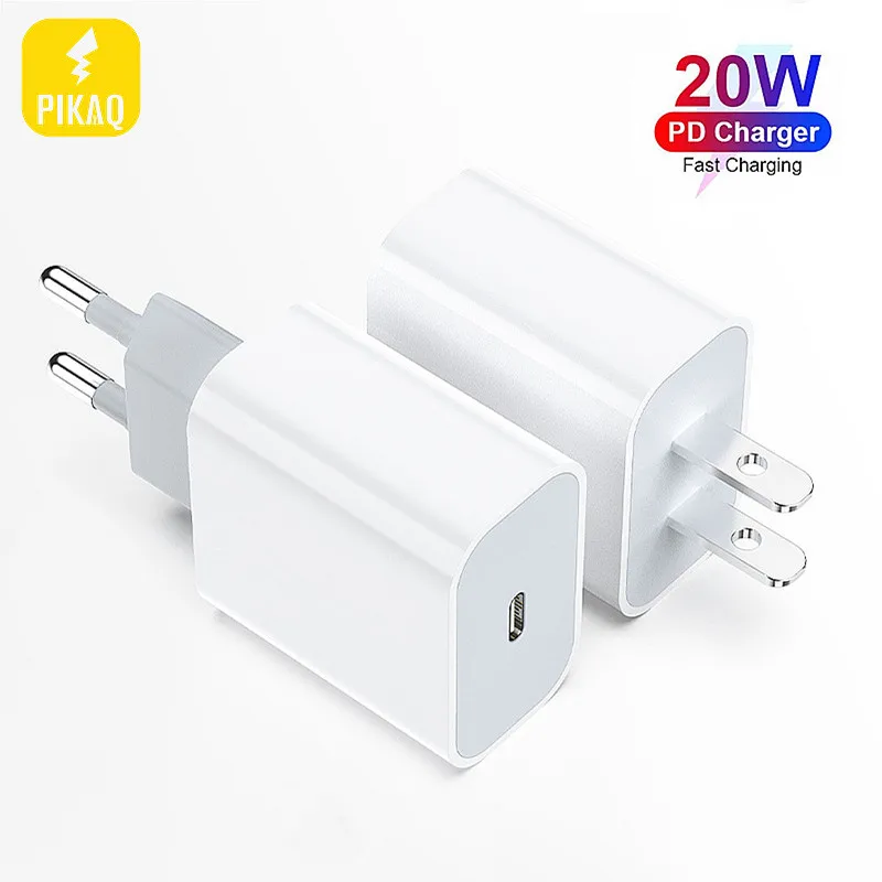 Зарядное устройство для iPhone 13 12 11 Xs Pro Max X mini PD оригинальное зарядное 20 Вт Usb Type-C Pd