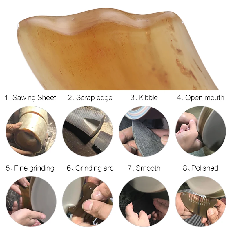 Массажный инструмент Cofoe OXHorn Guasha лечебный нефрит Gua Sha Массажная доска против