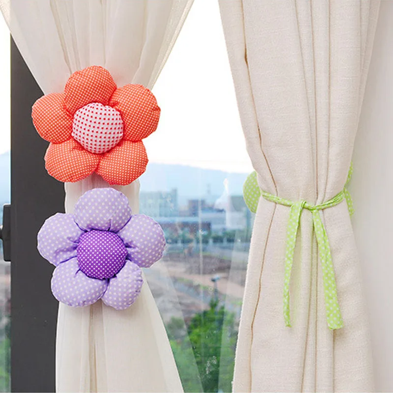 2 шт./компл. Корейская версия Шторы Пряжка Органайзер Домашний для хранения