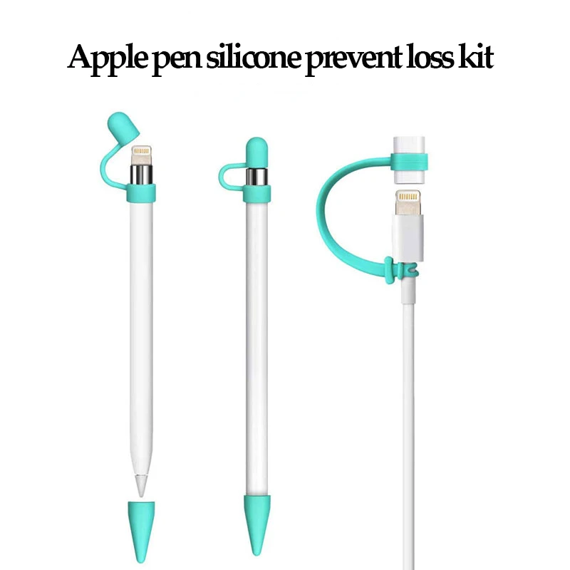For Apple Pencil Cap Holder Nib Cover Cable Adapter Tether For IPad for-apple-pencil-cap-holder-nib-cover-cable-adapter-tether-for-ipad