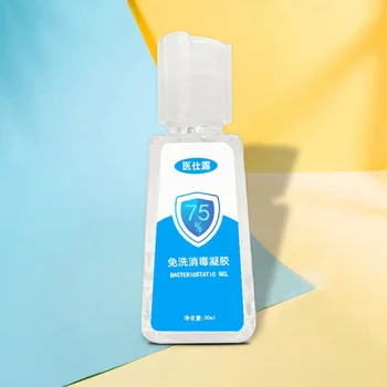 

Pro 30ml Anti-Bacteria Waterless No Clean Hand Sanitizer Disposable Clear Bottle