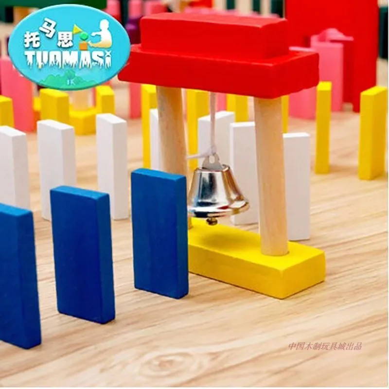 

Children'S Educational Standard Building Blocks Domino 1000 PCs Monochrome Dominoes Adult Large Size Students Game Only