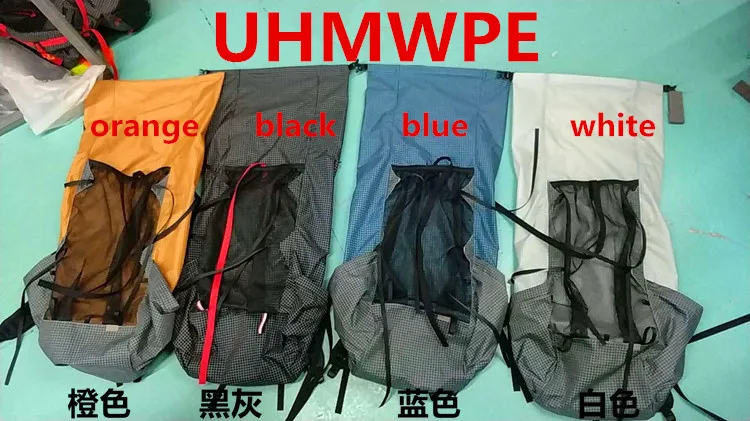 3F UL GEAR 35L-45L легкий прочный туристический походный рюкзак для походов на открытом воздухе ультралегкий Бескаркасный рюкзак UHMWPE сумки