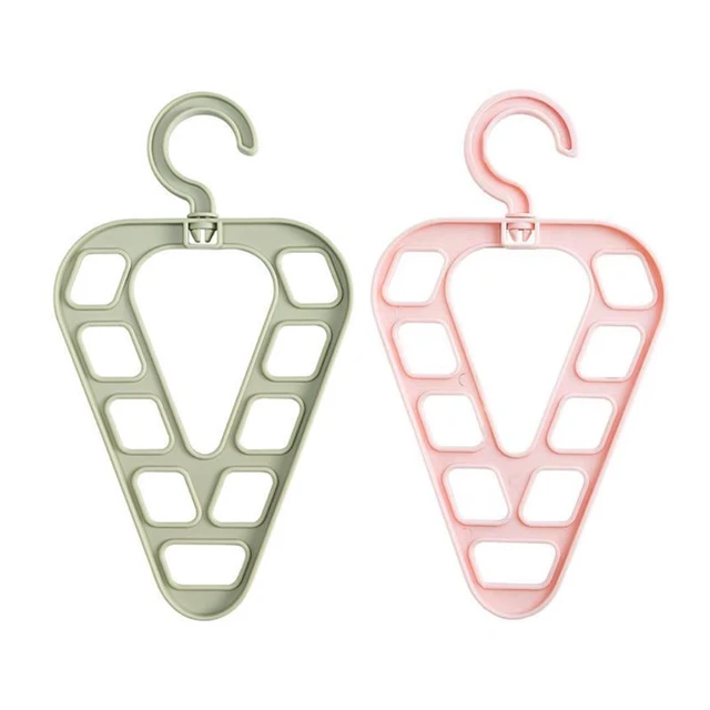 1pc Multifunctional Rotatable Clothes Hanger, Non-Slip Triangle 9