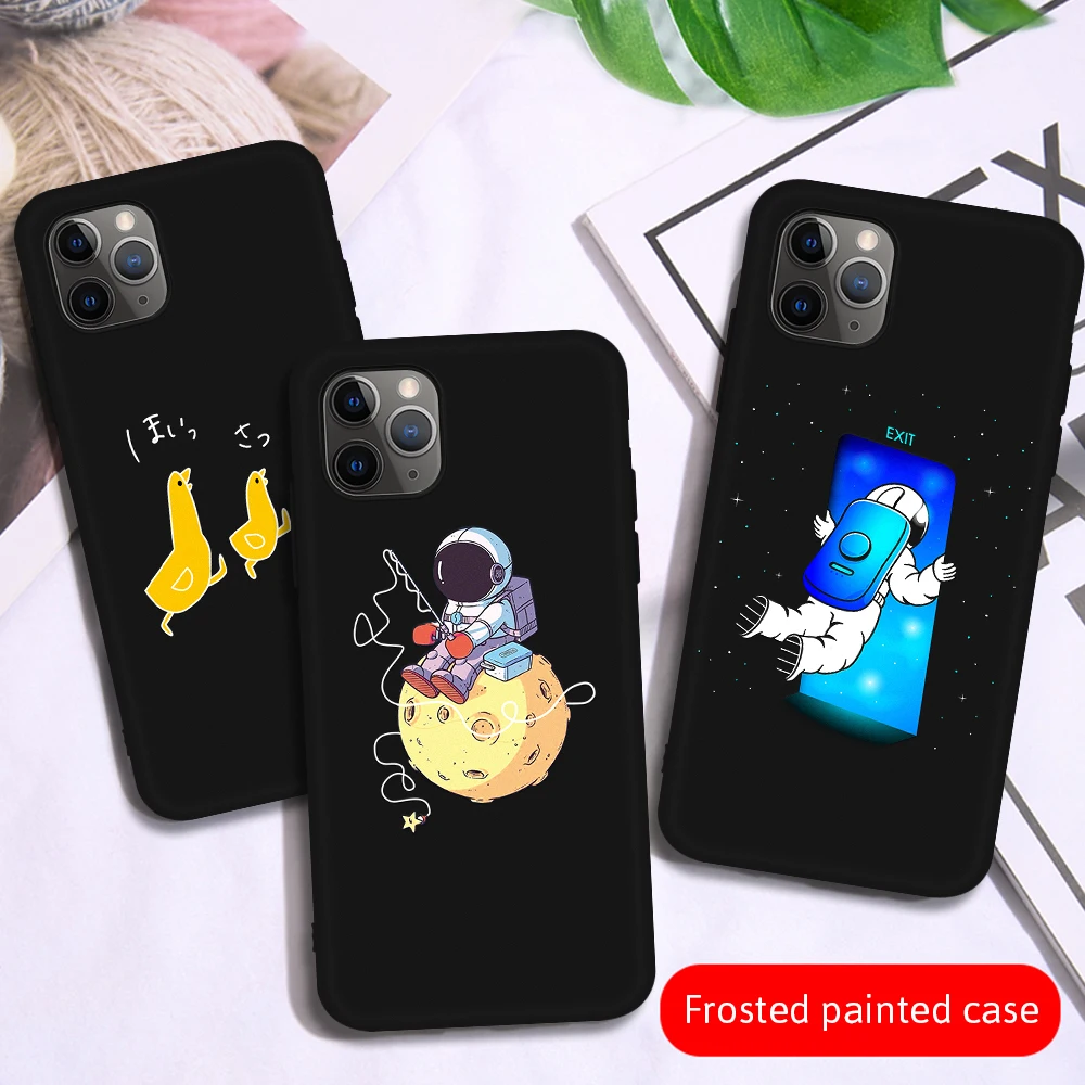 Чехол с рисунком для iPhone 11 7 8 Plus 6 6S TPU чехол Pro Max XR X XS MAX задняя крышка телефона |