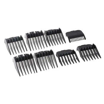 

8Pcs Universal Hair Clipper Limit Comb Guide Attachment Barber Replacement