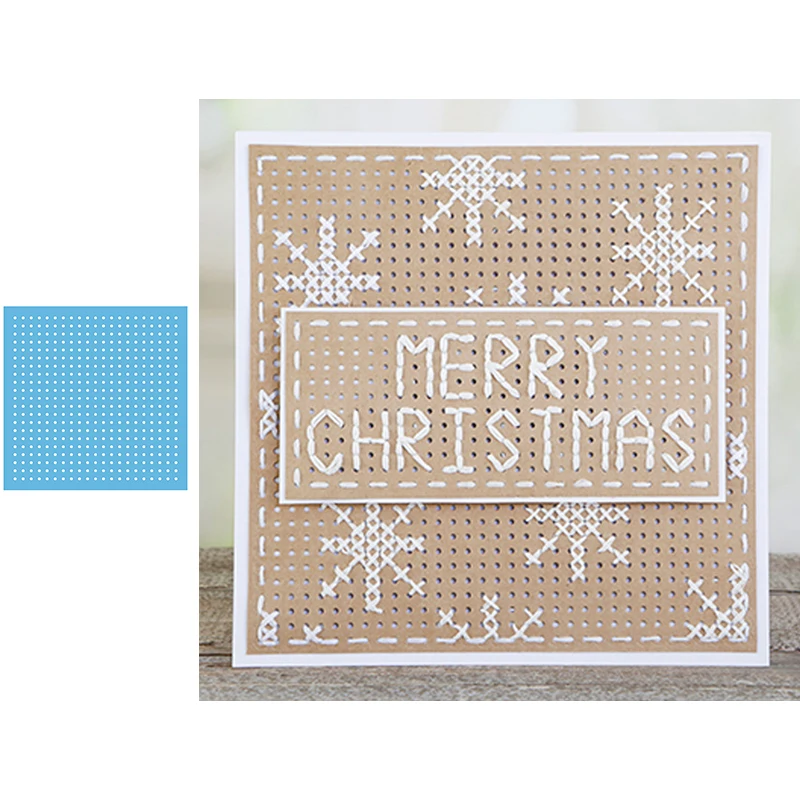 Stitiched Square Coverplate Die Cuts For Card Making 2020 Stitched Background Metal Cutting Dies Stencil DIY Crafts | Дом и сад