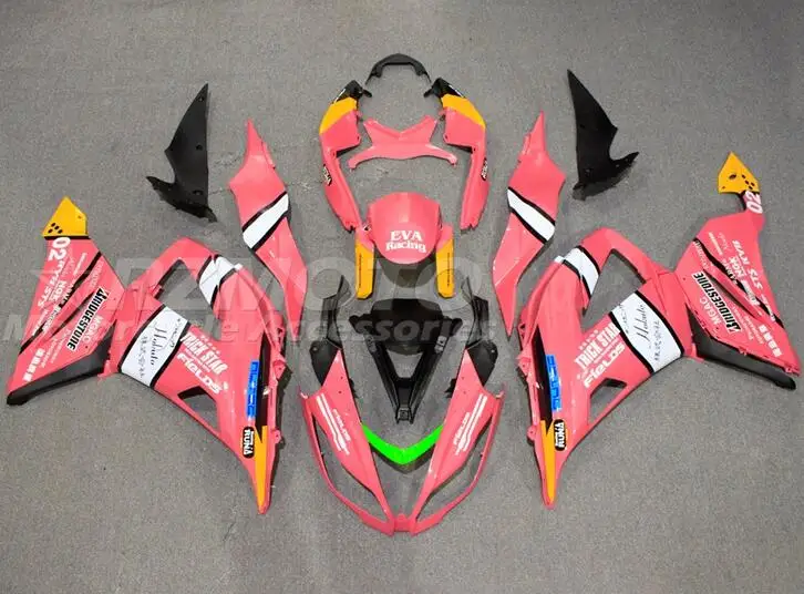 Комплект обтекателей для мотоцикла из АБС-пластика 4 подарка подходит Kawasaki Ninja ZX-6R