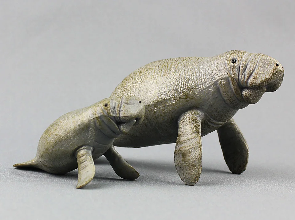 Пересечение границы поставки товаров модель морские организмы большой Manatee океаны модели животных пластиковые детские игрушки