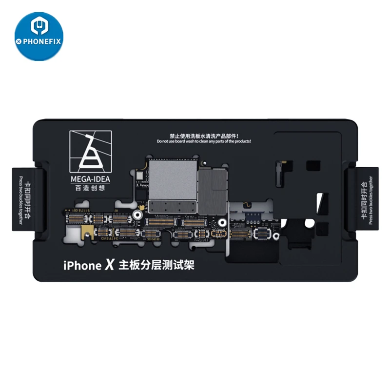 QIANLI Motherboard Testing Fixture for iPhone X XS XSMAX Middle Level Radio Frequency Logic Board Function Tester Fixture