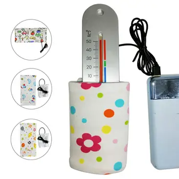 

5V Portable Outdoor Thermostat Bottle Warmer Baby Bottle Warmer Portable USB Milk Warming Tool Insulation Sleeve