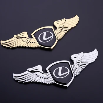 

Front Hood Emblem Sticker For Lexus IS200 IS250 RX300 RX330 RX350 ES300 ES350 RX NX Auto Styling Metal Badge Car Accessories