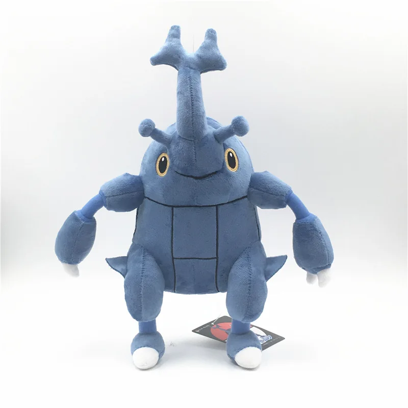 Новый 25 см Heracross фигурка плюшевая игрушка Scarhino мягкие куклы животных игрушки для