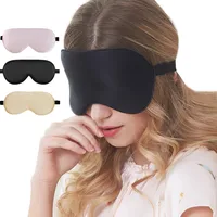 100% Natural Silk 19 Mulberry Sleeping Eye Patch with Adjustable Strap Eye Mask for Sleep Blocks Light Eye Shade Cover Blindfold 1