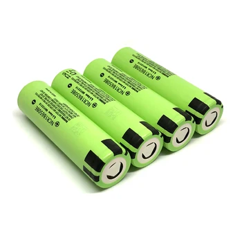 

4pcs/lot Panasonic NCR18650BE 3200mah 18650 3.7V High Drain Rechargeable Battery Lithium Batteries Cell For e-cigarettes toys