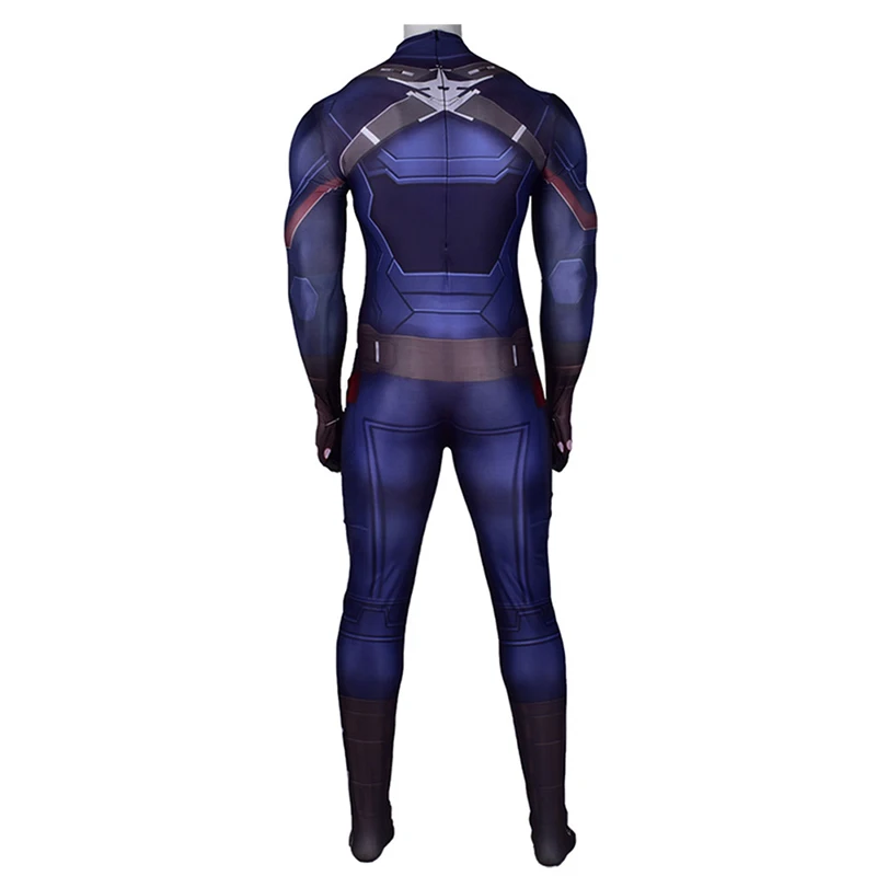 Avengers Infinity War Captain America Cosplay Costume Zentai Superhero Battle Suit Men's Bodysuit Adults Kids Jumpsuits