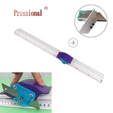 

For Kt board Pvc board Manual Cutting ruler aluminum alloy anti-skid Positioning cutting ruler cutting track Woodworking tool