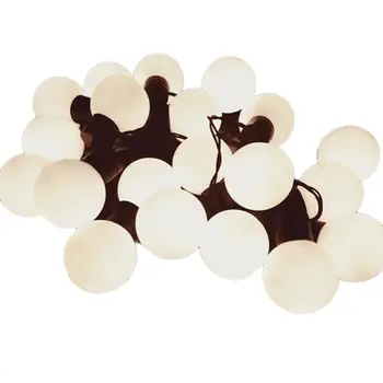 

20 LEDs Round Ball String Light Plug In Bulb Waterproof Holiday Party Home Porch