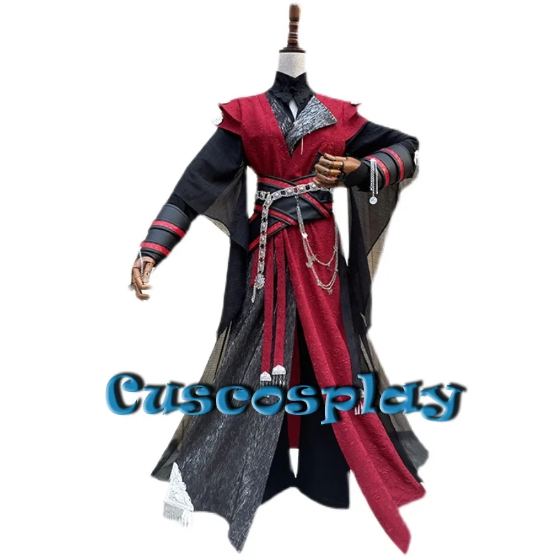 

Anime Tian Guan Ci Fu Hua Cheng Cosplay Costume Unisex Hanfu Heaven Official's Bless Huacheng Fancy Outfits for Halloween Party