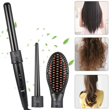 

LCD Tourmaline Ceramic Curling Bar Electric LCD Hair Curler Ceramic Iron Tube LED Display Curling Rod Curly Hair Artifact