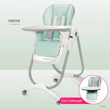 

Children's High chair Baby Dining Chair Aluminium alloy Dining Foldable Portable Baby Chair Multifunctional Dining Chair