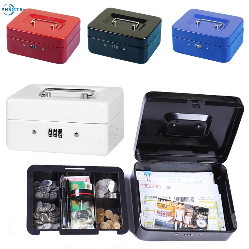 Money Box Safe with Password Safe Deposit Savings Men Wallet Big Piggy