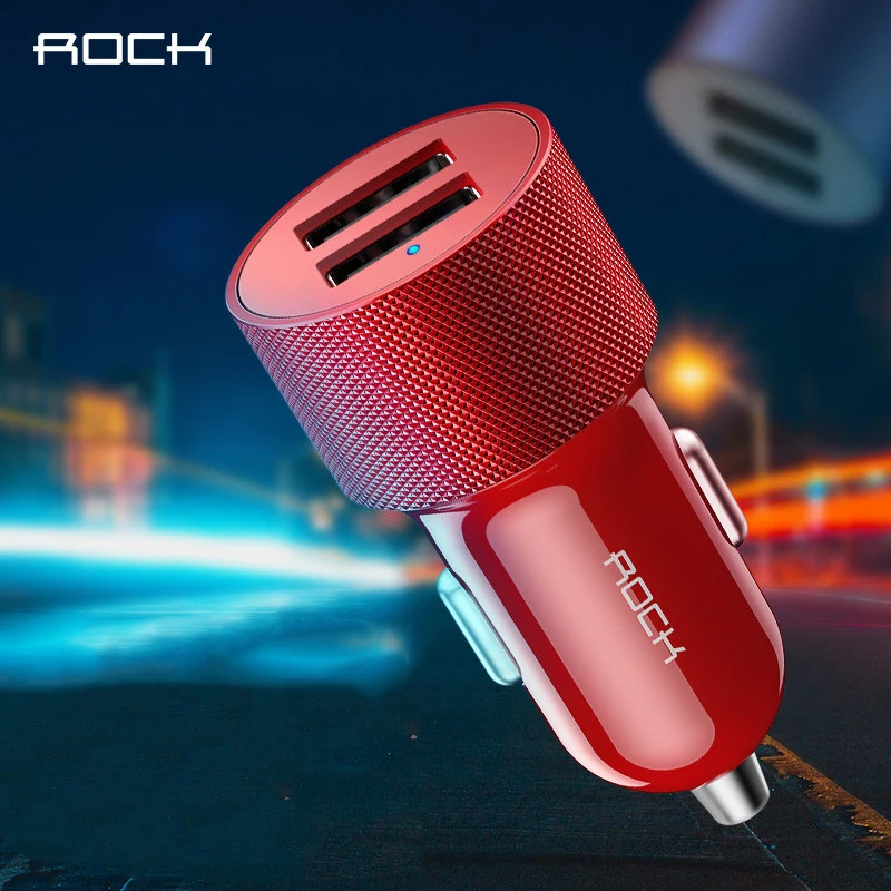 Автомобильное USB зарядное устройство Быстрая зарядка автомобильное зарядное устройство 2.4A прикуриватель адаптер зарядное устройство для мобильного телефона 2 порта USB быстрое автомобильное зарядное устройство