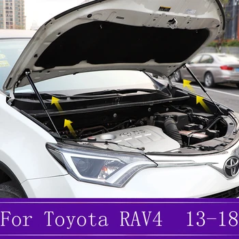 

Manganese Steel Engine Cover Supporting Rod Hydraulic Hood Support Poles Gas Springs Support Rod Fit For Toyota RAV4 2013-2020