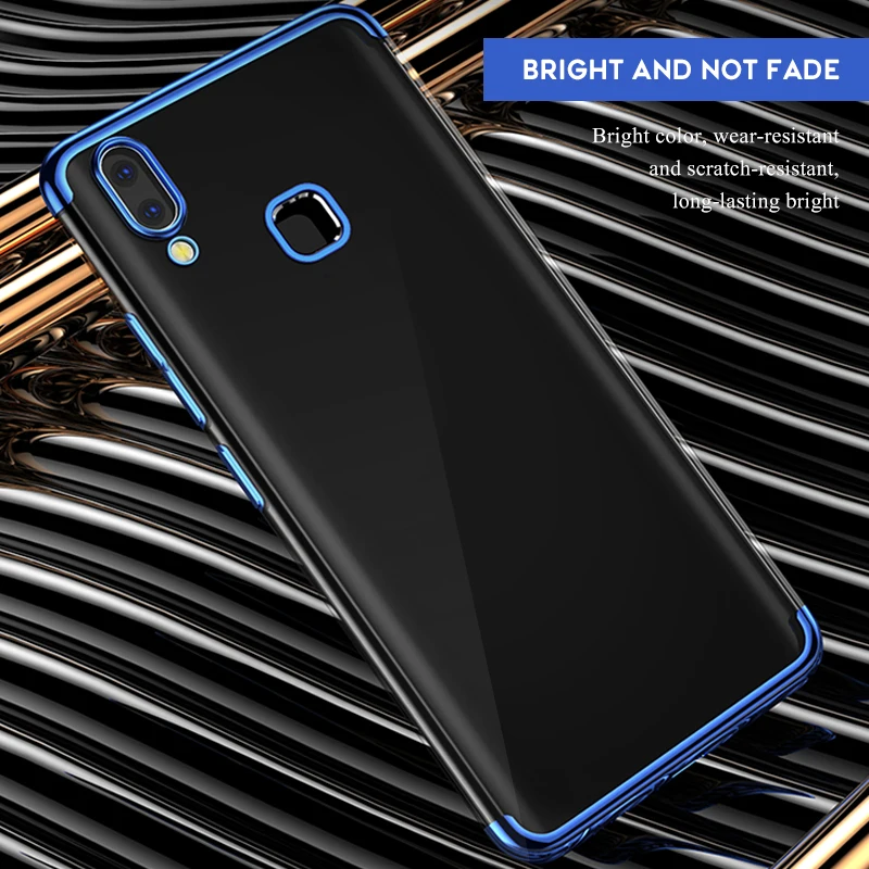 Прозрачный силиконовый чехол для телефона samsung Galaxy A70 A40 A50 A60 A30 A20 A10 A20E A80 ТПУ с