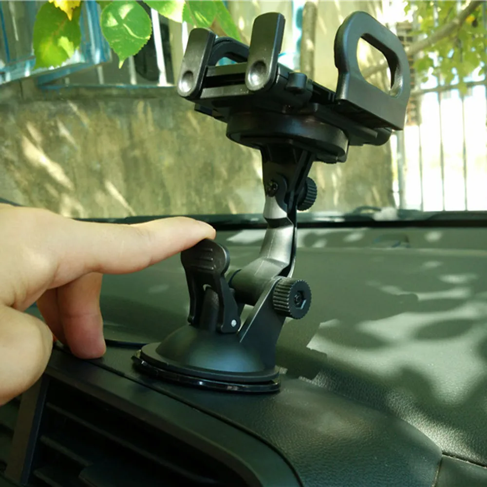 Универсальный вращающийся на 360 ° Автомобильный держатель для лобового стекла Подставка для мобильных телефонов gps 7,25