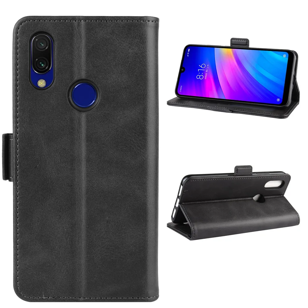 Чехол для Xiaomi redmi 7, откидная крышка Кожанный чехол для Xiaomi redmi 7, высококачественный чехол-кошелек для Xiaomi redmi Y3 с держателем для карт