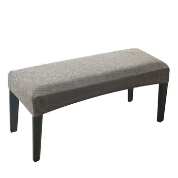 

Velvet Soft Stretch Dining Room Spandex Elastic chair Bench Covers Slipcover Seat Protector for Living Room Kitchen Bedroom