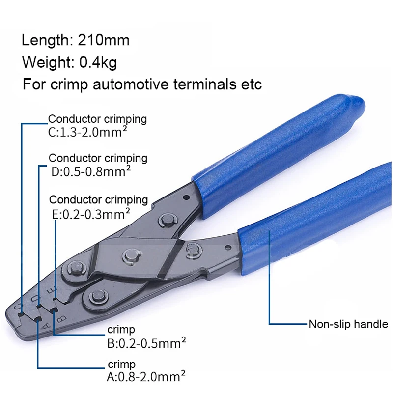 Dr 1 Crimping Plier For Molex Style Delphi Amp Tyco Terminals Crimper Automotive Terminal Crimp Wiring Harness Tools Pliers Aliexpress