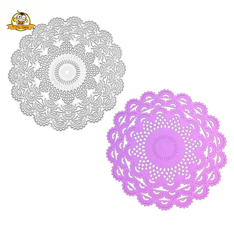 

Circle Flower Metal Cutting Dies Circle Stencils for Scrapbooking/photo Album stamps Decorative Embossing DIY Cards