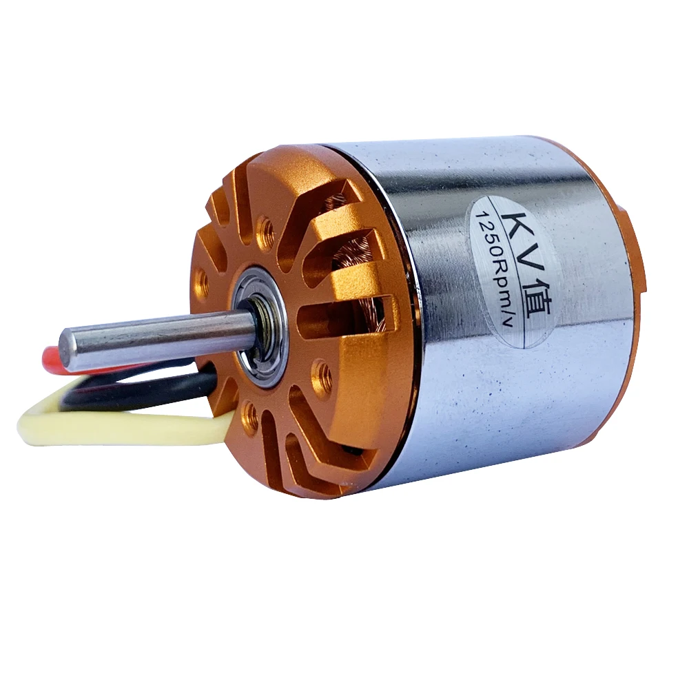 C3542 1250KV Outrunner бесщеточный двигатель 4 0 мм вал совместимый 2 4S Lipo/60A ESC FPV